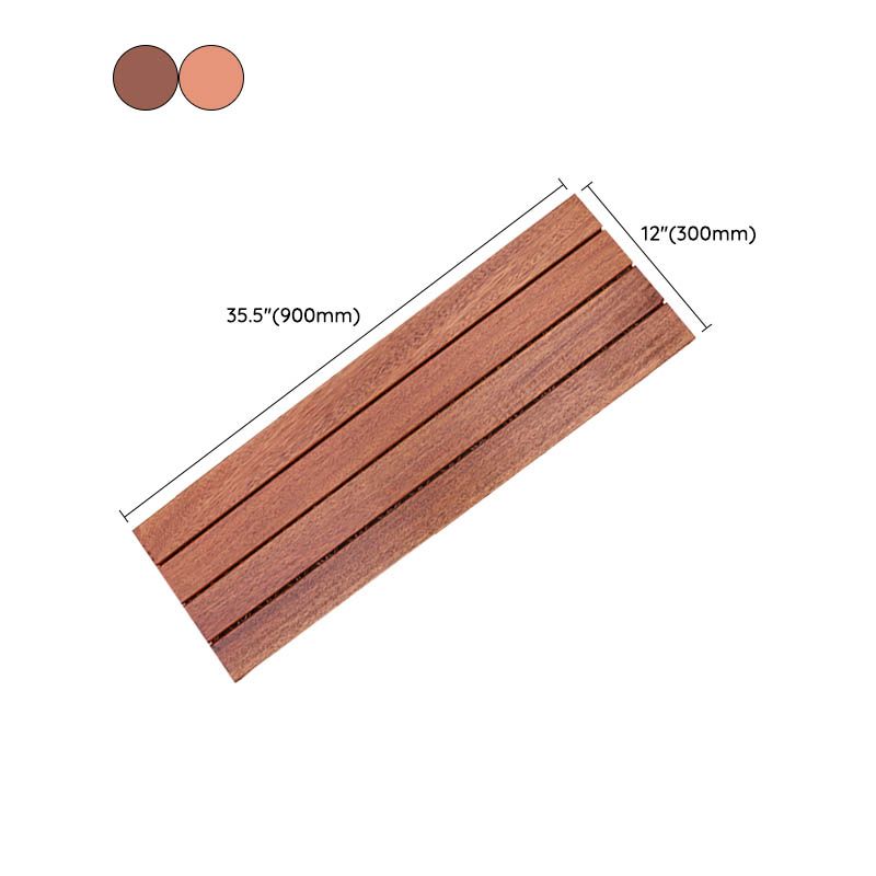 Wood Decking Tiles Waterproof Interlocking Patio Flooring Tiles