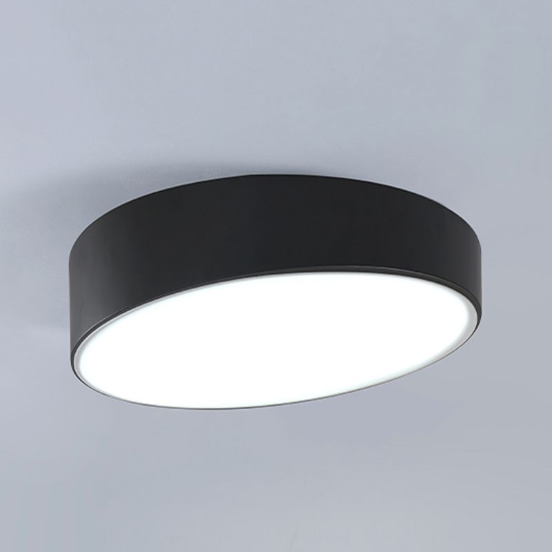Modern Ceiling Light Fixtures with Acrylic Shade Ring LED Flush Ceiling Light Fixture