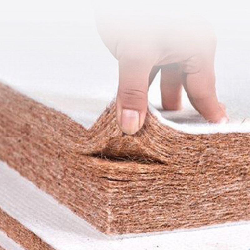 Modern Style Panel Wood Standard Bed with Rectangular Headboard