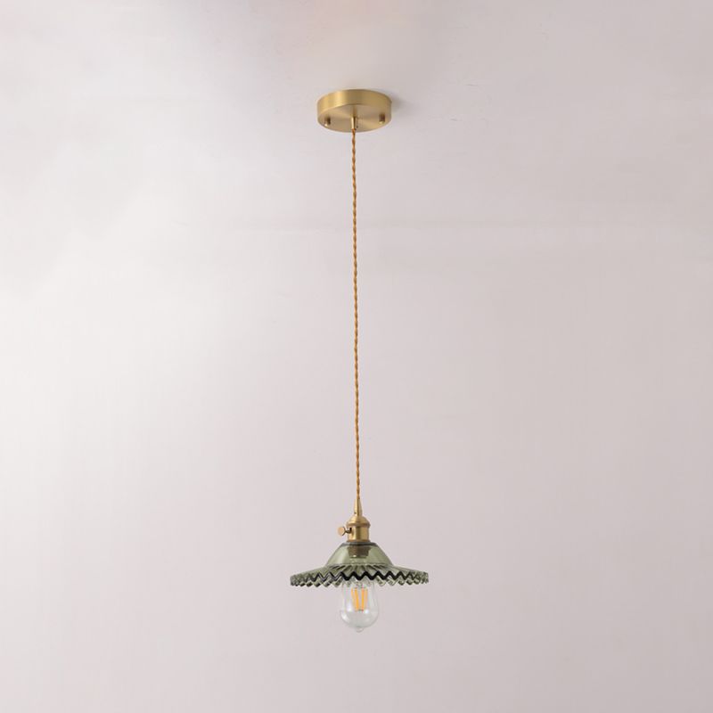 Coppa di vetro Copertura Ombra appeso Luci sospese in stile industriale 1 Fun a montaggio appeso alla luce