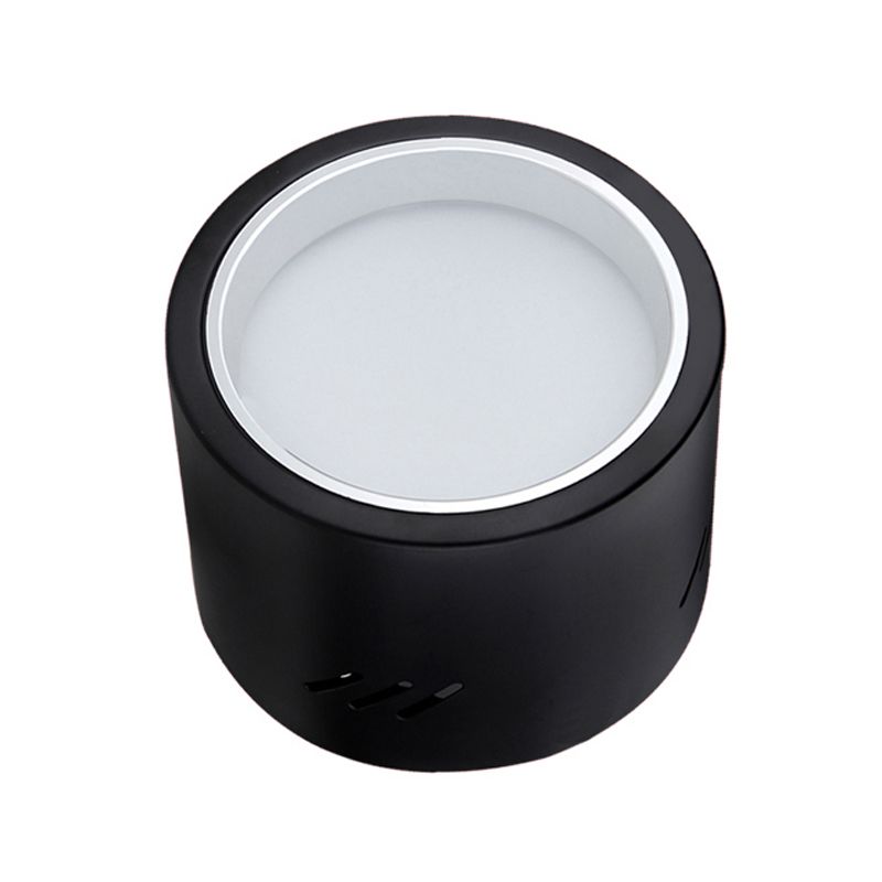 LED-cilindrische opbouwdownlight Scandinavische stijl opbouwplafondlamp voor woonkamer