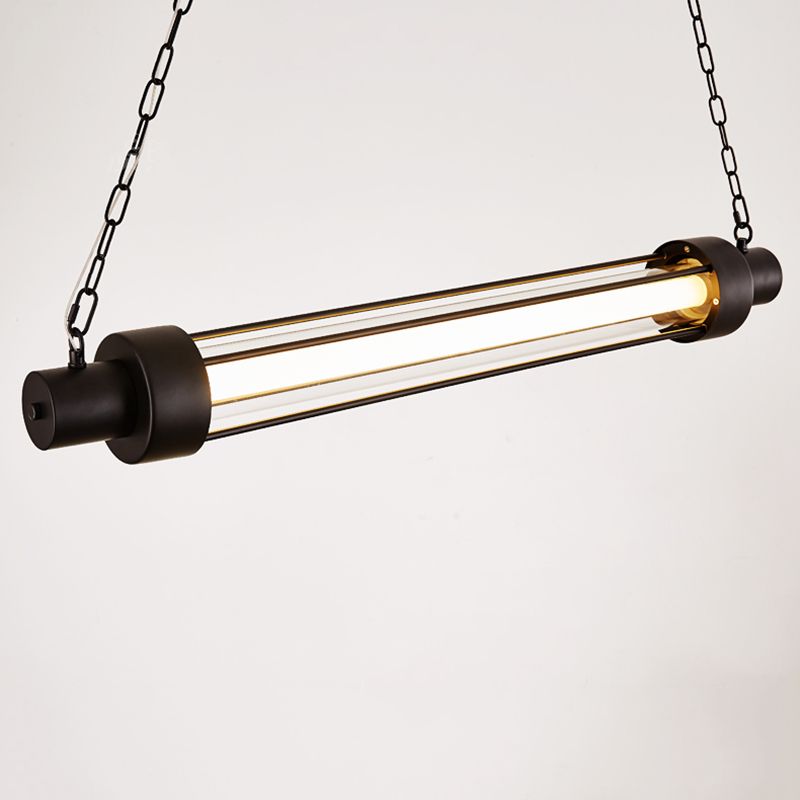 Luci a sospensione di pendente lineare Luci dell'isola Cenda contemporanea per l'isola della cucina