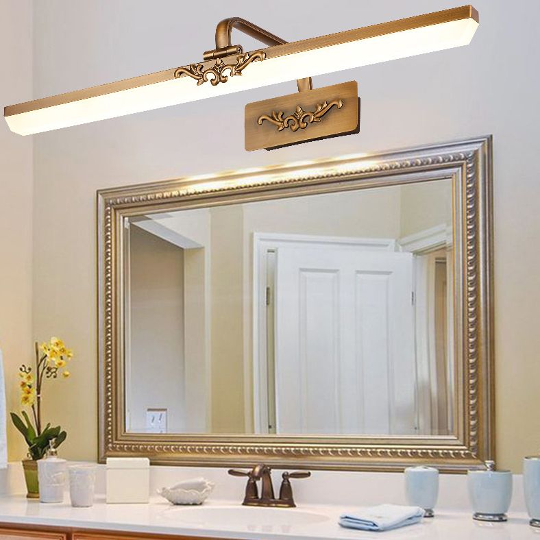 Modern Minimalist Minimalist Lampacefuli di vanità lineari Lampade per il bagno