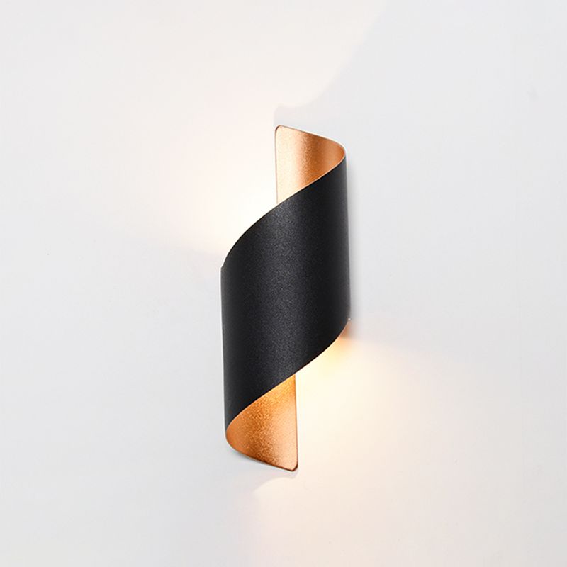 1 Light Metal Unique Shade Wall Lighting Modern Style Wall Mounted Light Fixture