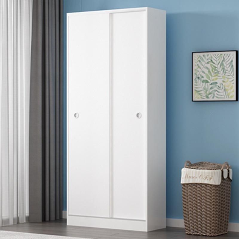 Modern Style Wardrobe Cabinet Engineered Wood Armoire for Bedroom