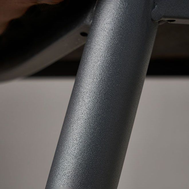 Sillas de comedor con respaldo abierto, sillones de comedor tapizados con patas de metal (juego de 2)