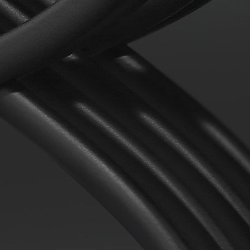 8.6"H Modern Metal Cross Base Glass Rectangular Adjustable Coffee Table