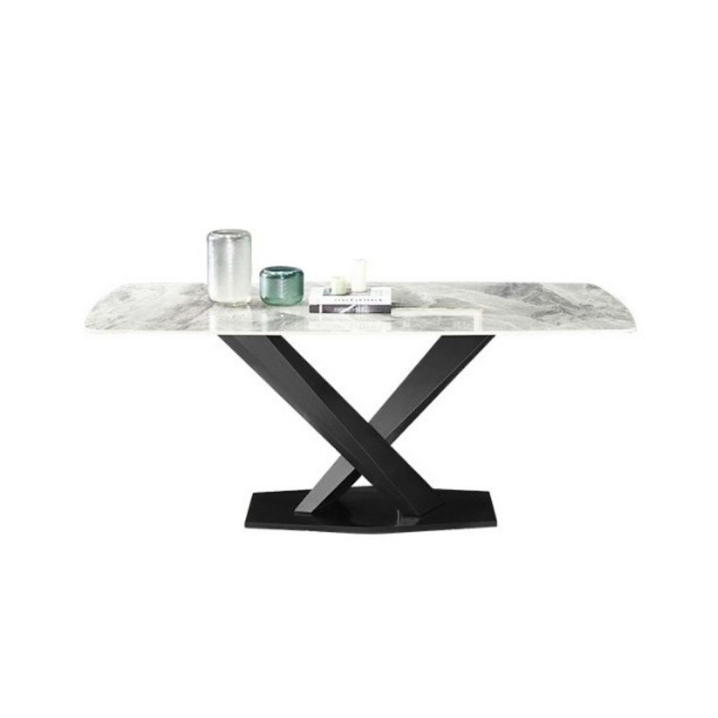 Rectangular Dining Set 1/4/5/7 Pieces Sintered Stone Dining Table Set