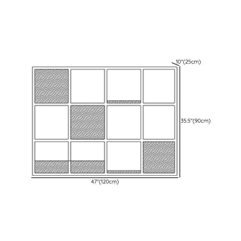 Wooden Wall Mounted Bookshelf Floating Industrial Bookcase with Shelves
