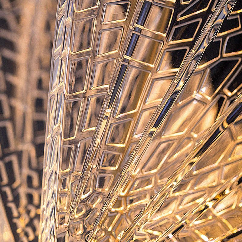 Butterfly Shape Metal Hanging Light Modern Style Multi Lights Cluster Pendant