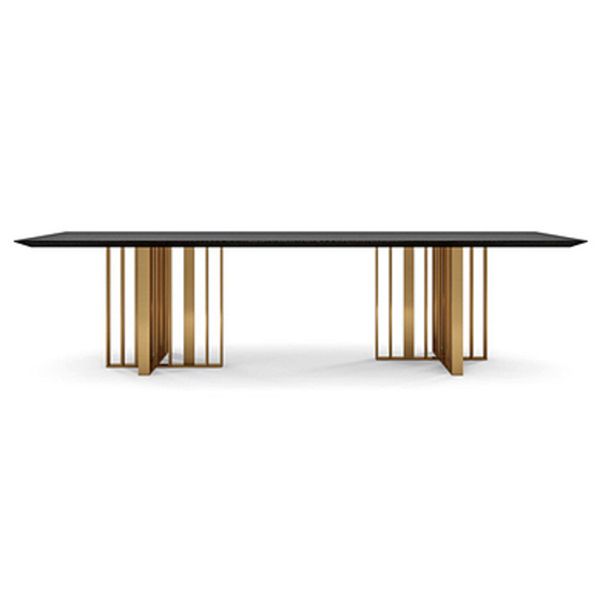 Rechthoek eettafel traditionele luxe dennen vaste houten meubels