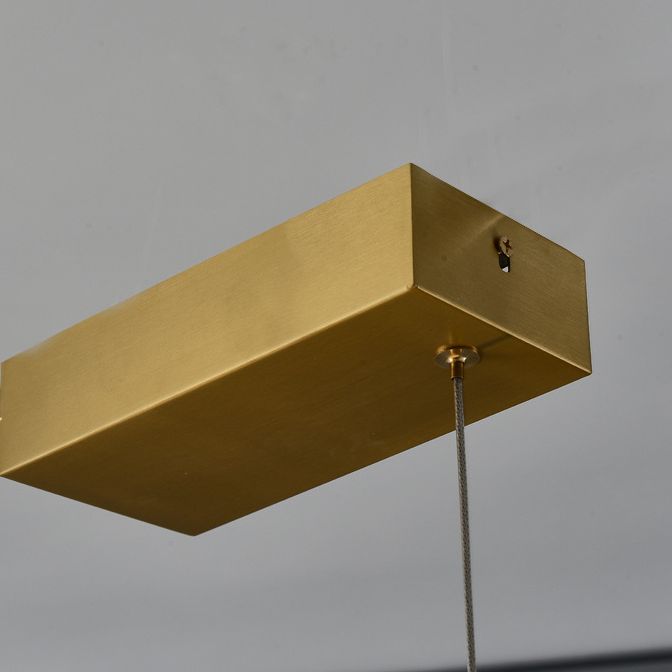 Curl Hanging Island Lights Ultra-Contemporary Acrilic lampadario Acriffetti di illuminazione per il ristorante