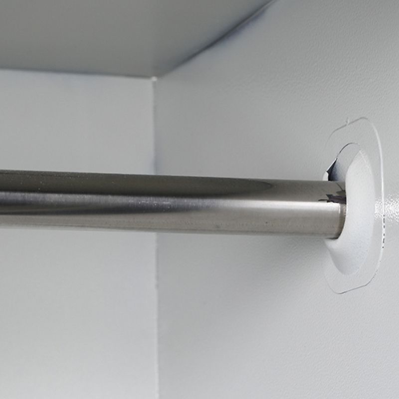 Metal White Storage Cabinet Contemporary Cabinet for Bathroom