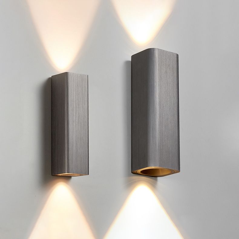 Lámpara de pared de aluminio de aluminio al aire libre moderno minimalismo para el pasillo para el pasillo