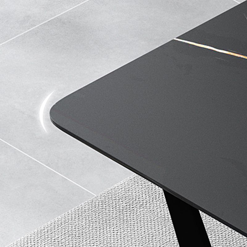 Modern 1/5/7 Pieces Dining Set Sintered Stone Dining Table Set for Home