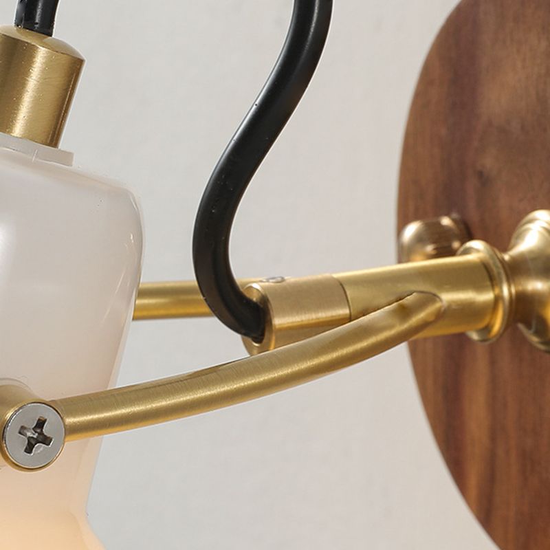 Dome Shape Sconce Light Fixture Modern Style Wall Sconce Lighting for Living Room