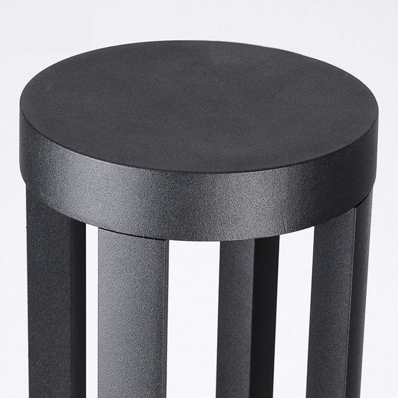 Nordic Style Aluminum Outdoor Lamp Cylinder Shape Outdoor Light for Courtyard