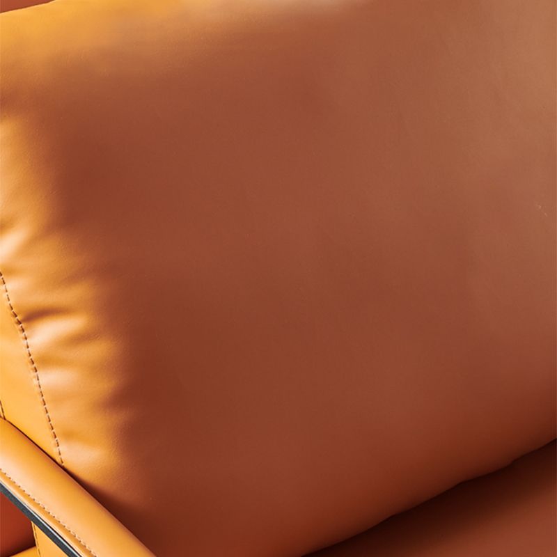 27.56"L x 28.35"W x 29.53"H Contemporary Cushion Back Pillow Top Arms Chair