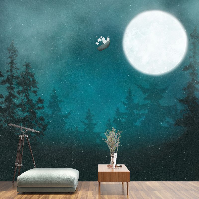 Illustration Environmental Wall Mural Wallpaper Dreamland Living Room Wall Mural