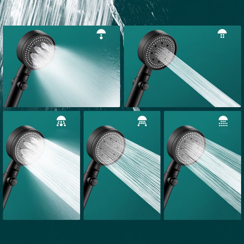 Modern Shower Head Plastic Bathroom Shower Head with Adjustable Spray Pattern