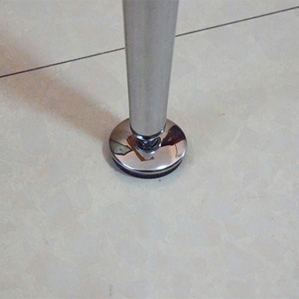 White Manufactured Wood Bistro Table Foldable Pub Table for Living Room