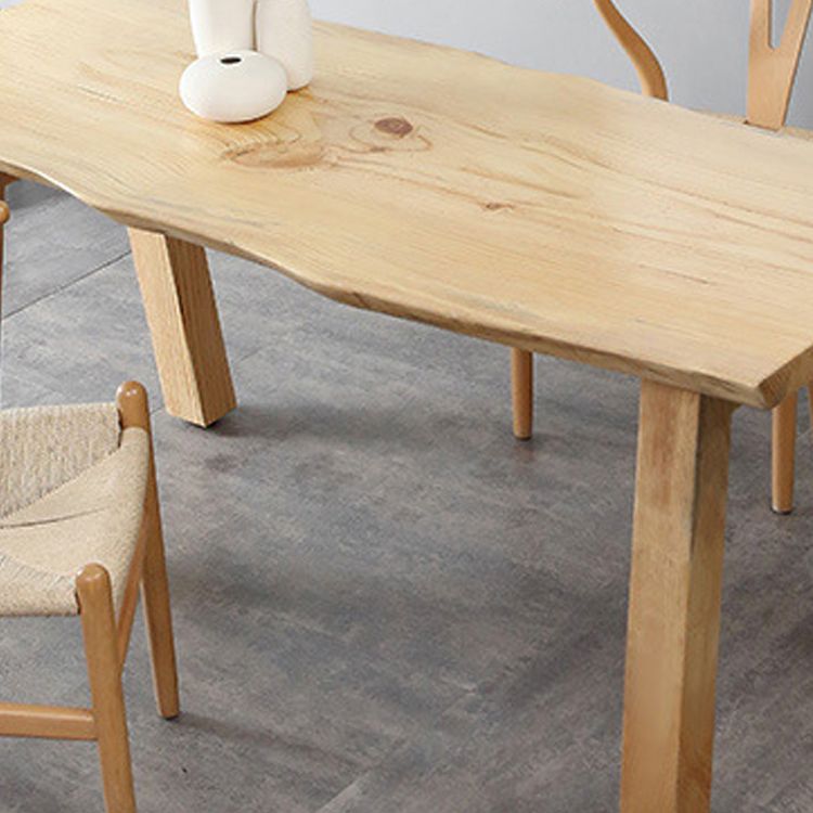 1/2/3 Pcs Pine Modern Dining Set with Rectangle Table Dinette Set