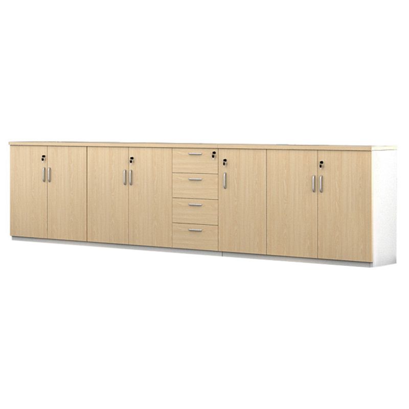 Modern Cabinet Wood with Locking Drawers and Storage Lateral File Cabinet