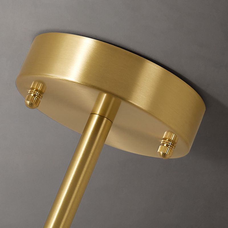 Postmoderne Insel Light Multi-Head-Anhänger Licht mit Glasschatten für Esstisch