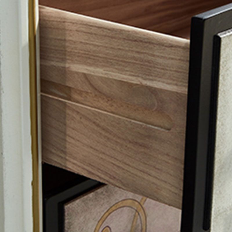 15.99/17.55 Inch W Traditional Storage Chest Dresser Solid Wood Dresser