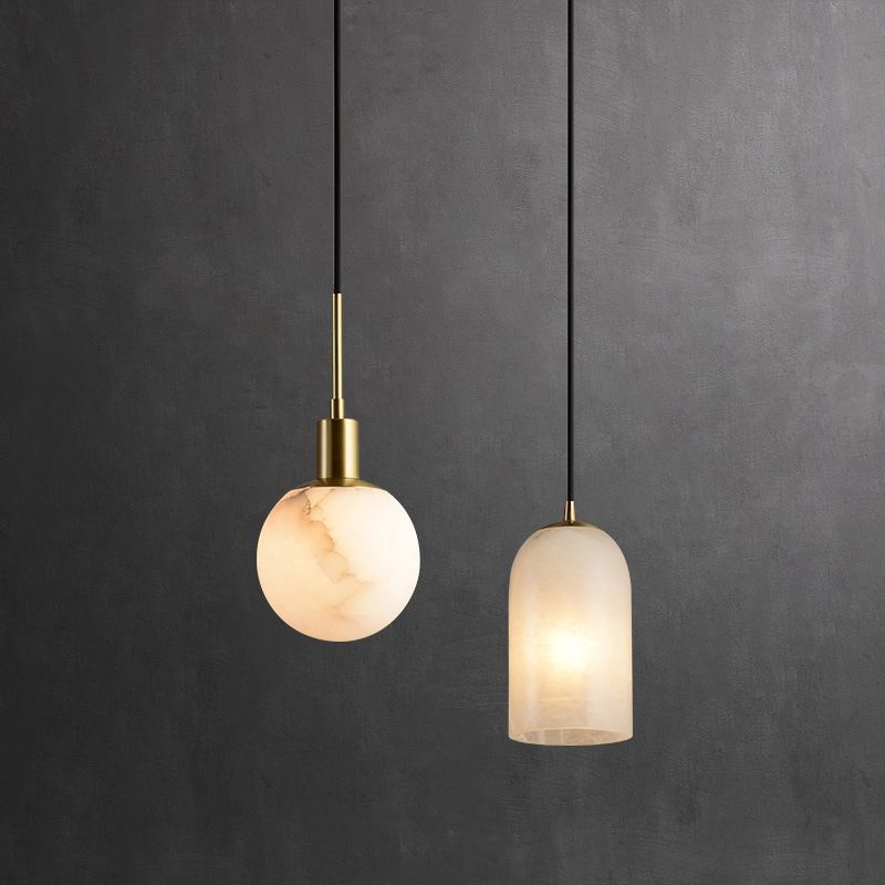 Goldsteinhänge -Leuchten zeitgenössischer Suspensionsanhänger für Schlafzimmer