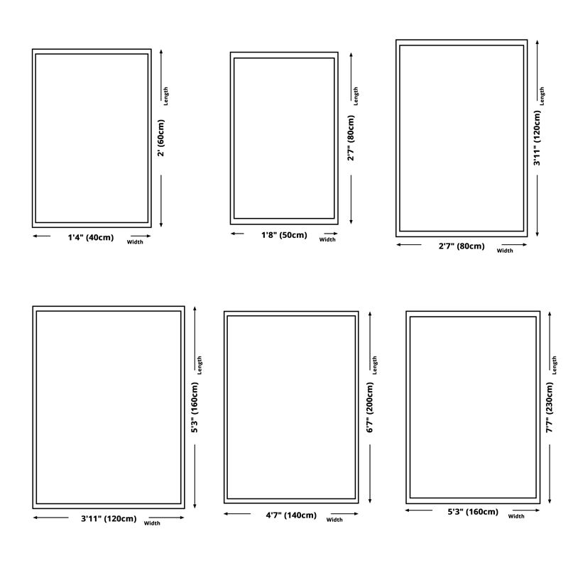 Nordic Color Block Carpet Polyster Indoor Rug Stain Resistant Area Carpet for Living Room