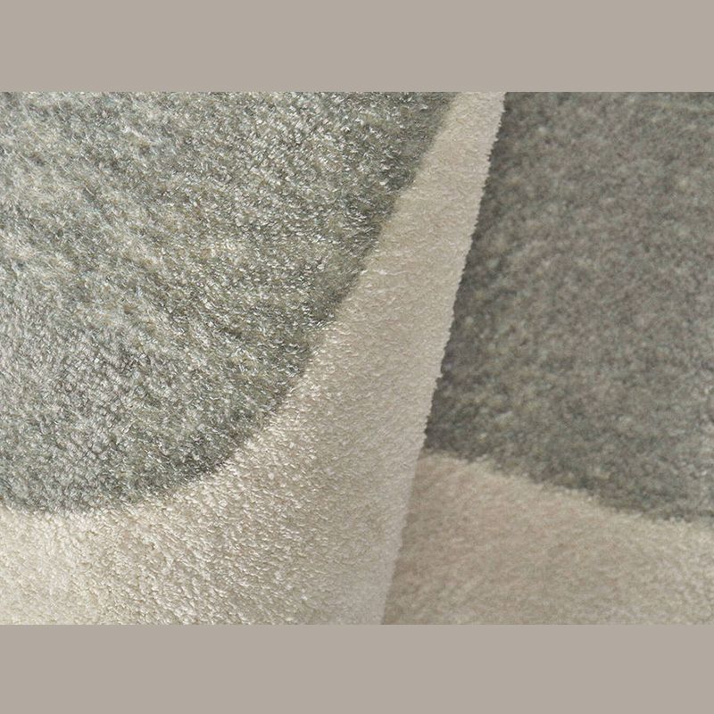 Tapis moderne Beige en Polyester, bloc de couleur, antidérapant, pour l'intérieur, pour la décoration de la maison