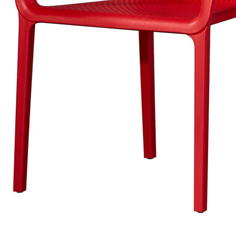 Sedia moderna sedia impilabile sedia da pranzo con gambe di plastica per cucina