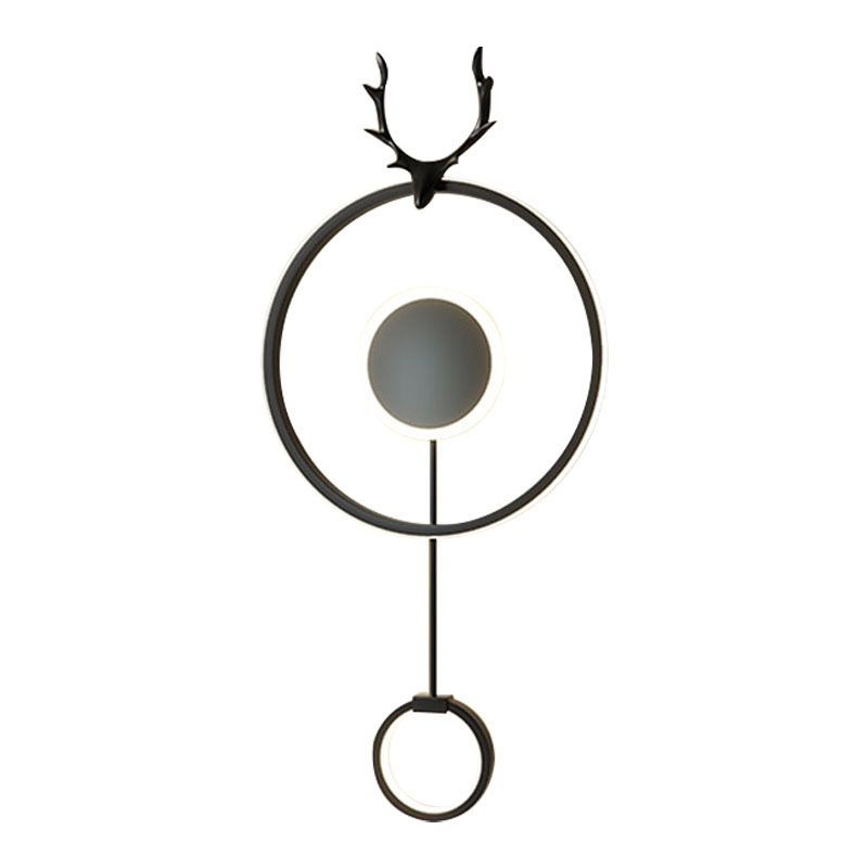 Modern Style Wall Mount Light LED Wall Sconce Light with Silica Gel Shade for Bedroom