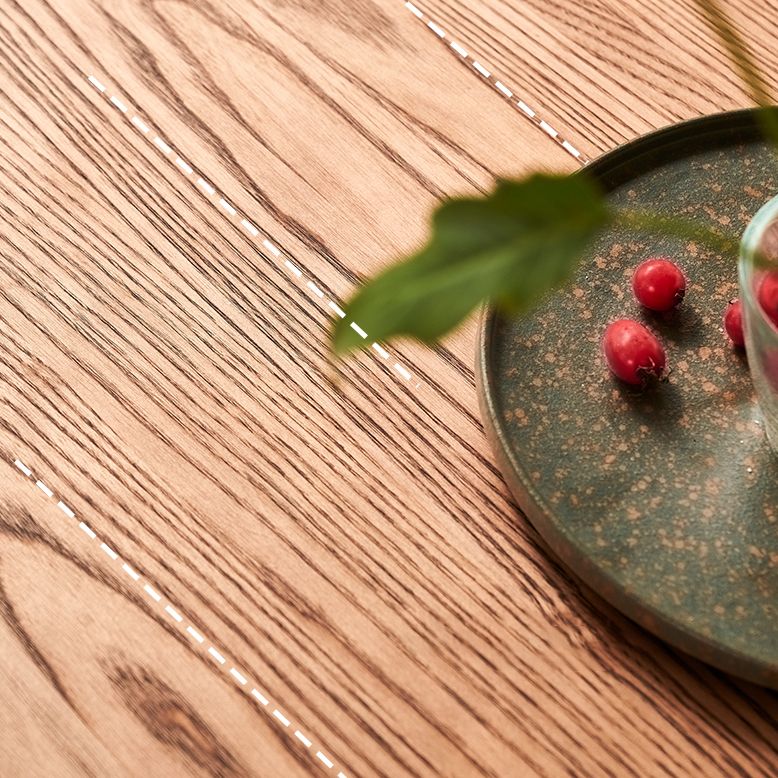 Modern Rectangle Wood Dining Table 1/4/5/6 Pieces Dining Set for Dining Room