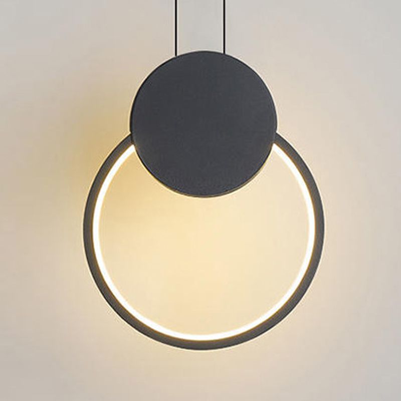 Geometric Ceiling Pendant Light Metal Modern LED Pendant Lighting