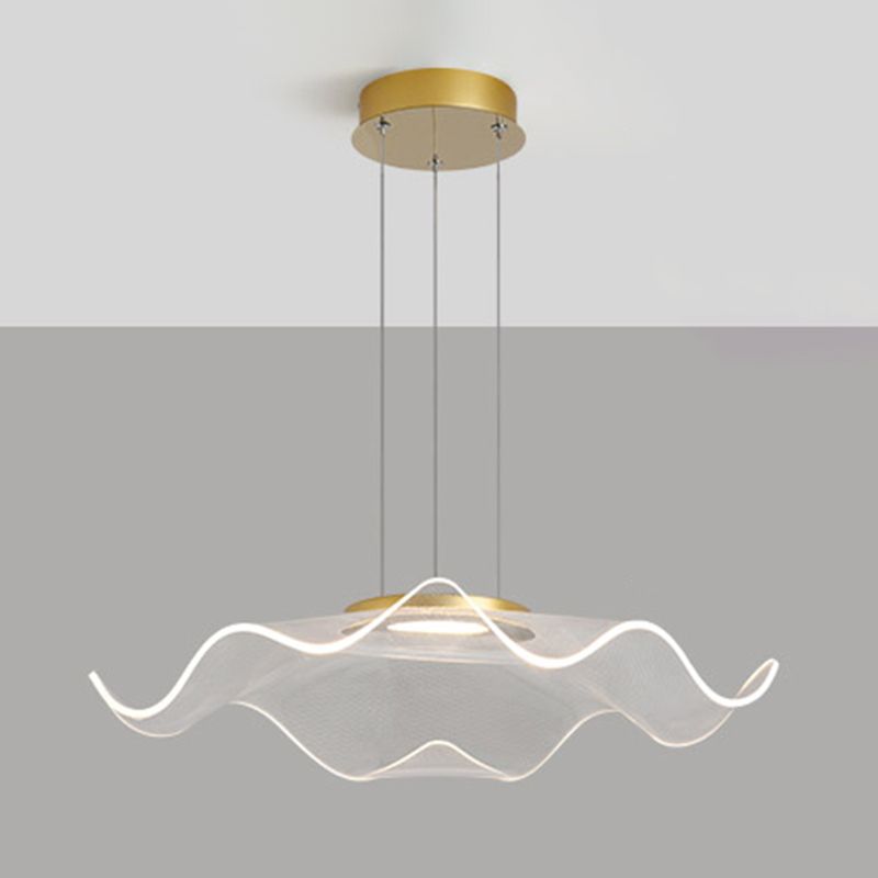 Metal Hanging Pendant Light Nordic Style LED Hanging Ceiling Light