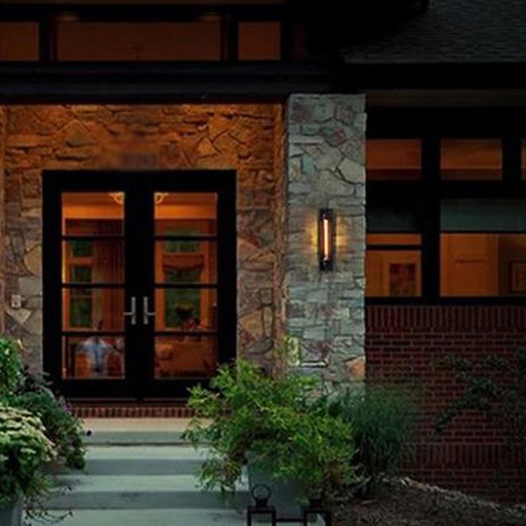 Stile industriale Accensione rettangolare SCONCE METALI