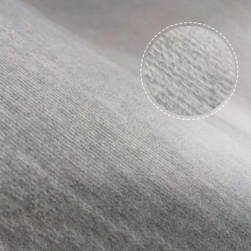 Grey Simple Carpet Polyester Stripe Carpet Non-Slip Backing Carpet for Home Decor
