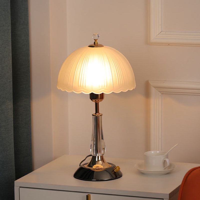 Lampe de Table Simple nordique lampe de bureau en verre de Style moderne pour étude chambre salon