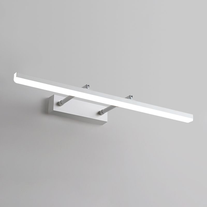 Modern Tube Vanity Lighting Fixtures Metal 1 Light Vanity Wall Sconce