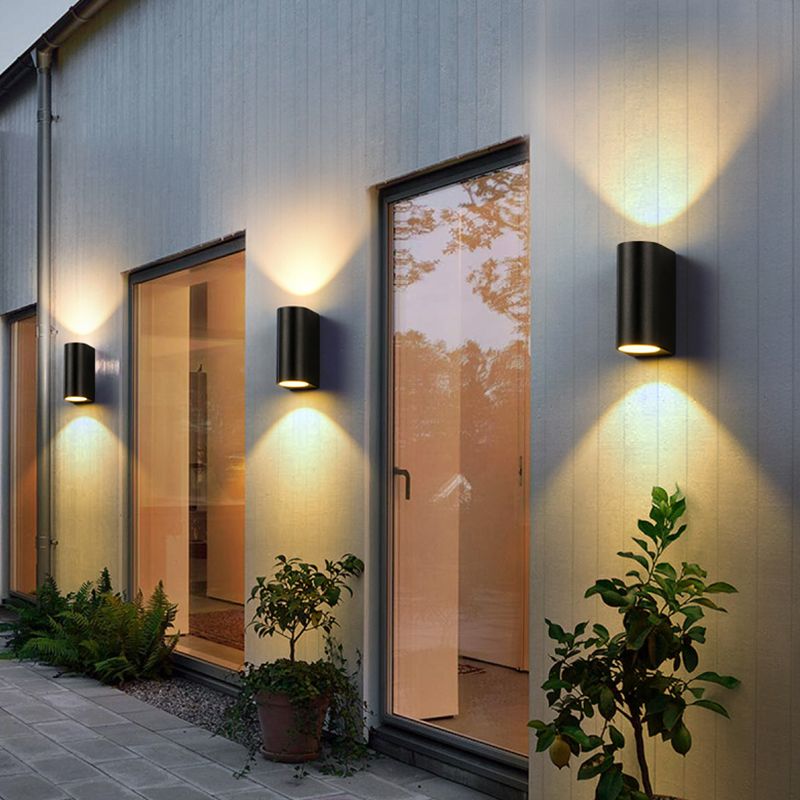 Einfache Wandmontage Licht Moderner Stil Outdoor -Korridor LED Wandleuchte Leuchte