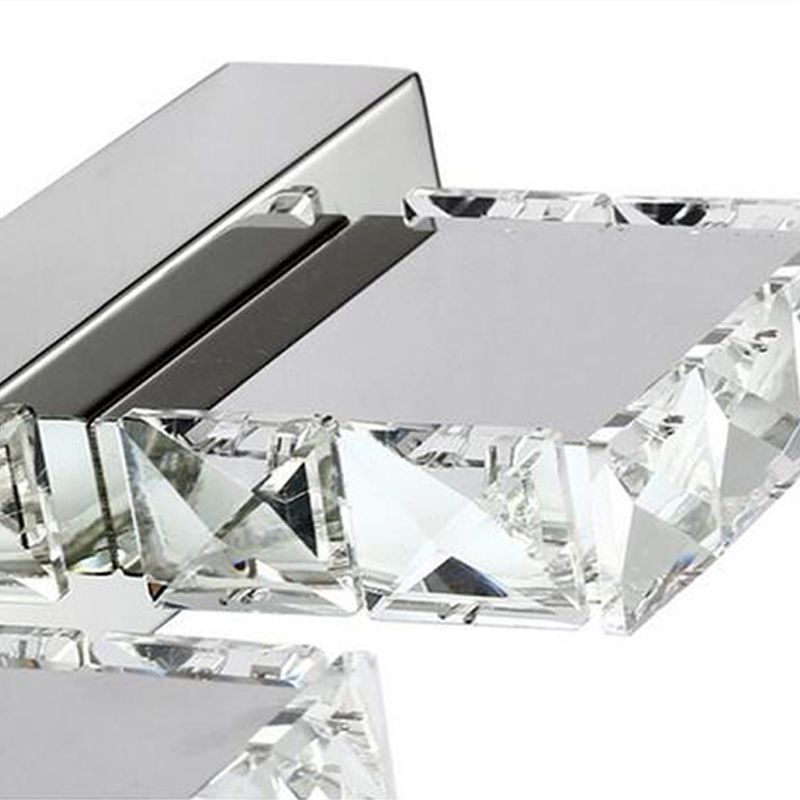 Modern Crystal Makeup Mirror Light Simple LED Mirror Lamp Fixture for Bathroom