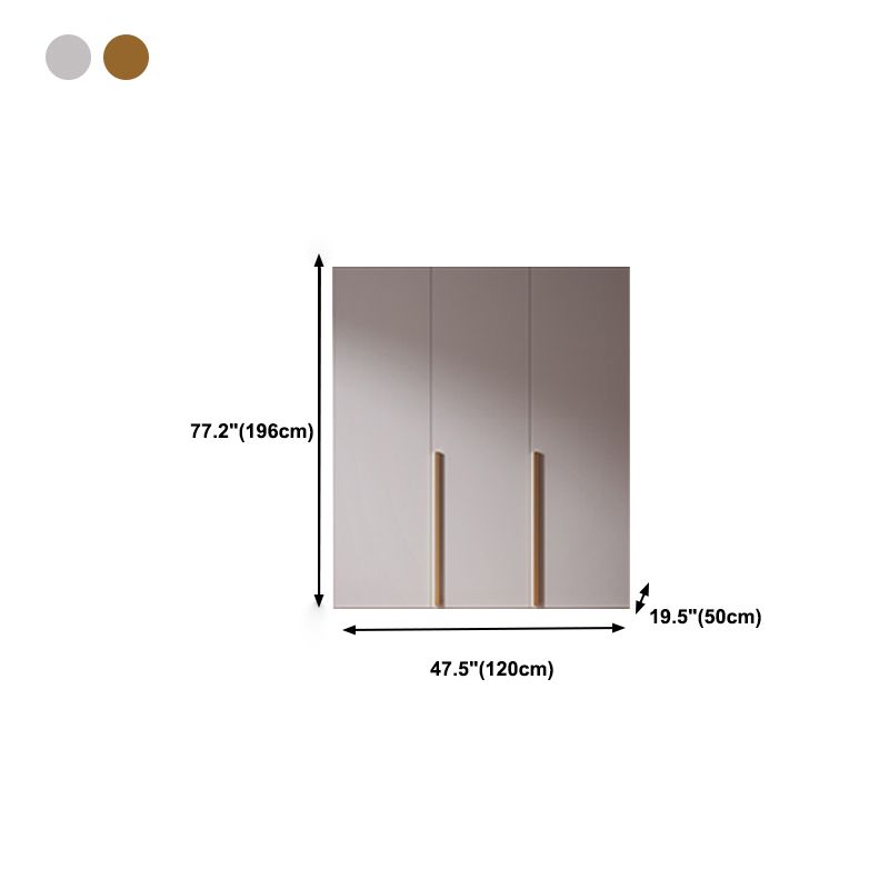 Modern Style Wardrobe Armoire Wood Armoire with Door for Bedroom