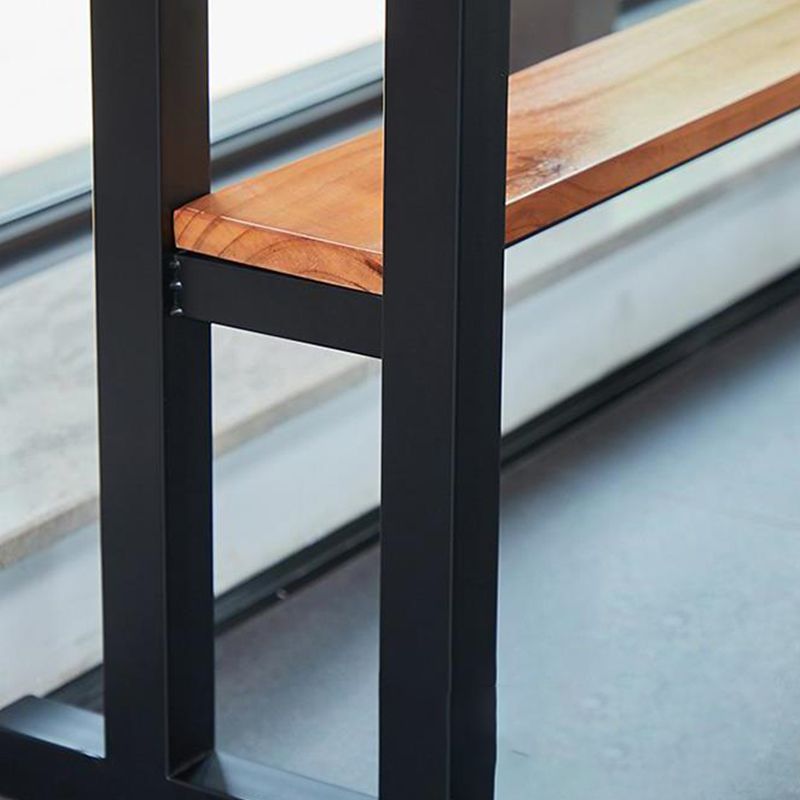 Rectangle Bar Height Pub Table Industrial Pub Height Dining Table