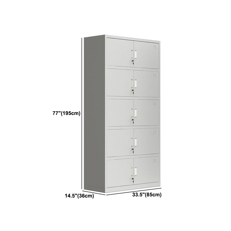Creative Metal Filing Cabinet Solid Color File Cabinet with Locking Drawers