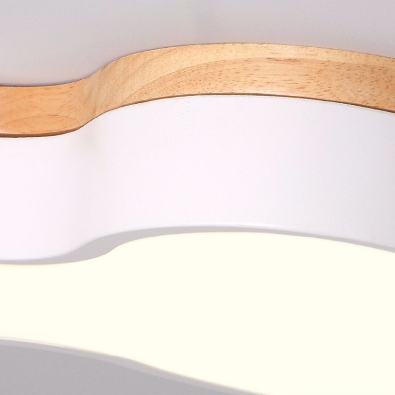 Cloud Flush Mount Lights Modernist Acrylic Ceiling Mount Light Fixture for Bedroom