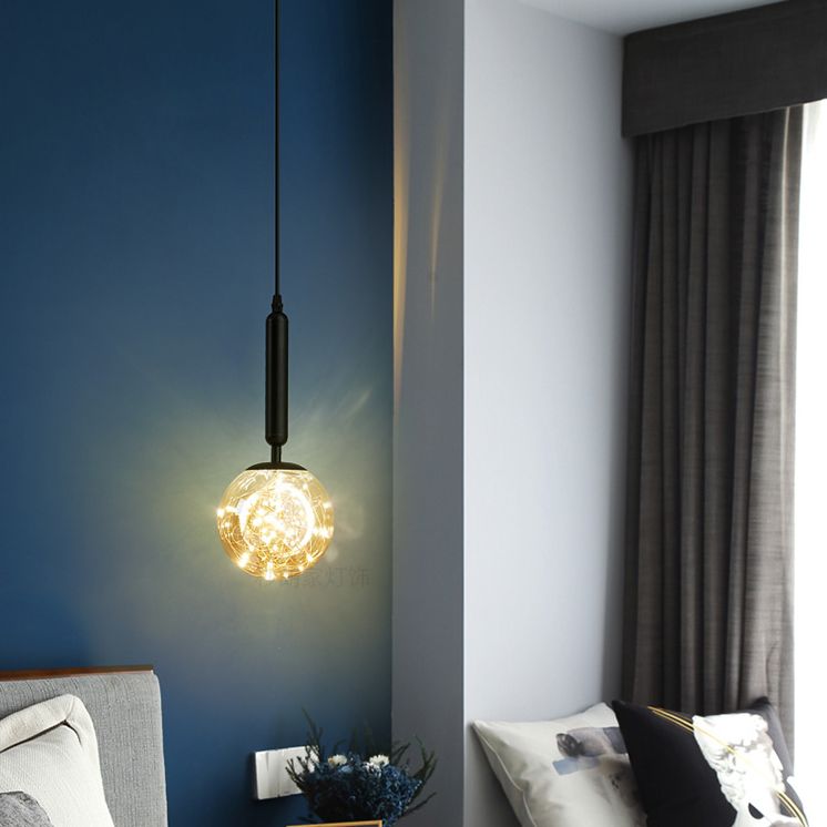 Lampada a sospensione a pendente stellare in stile Nordic Glass LED LAMPAGGIO LAMPAGGIO IN GOLD