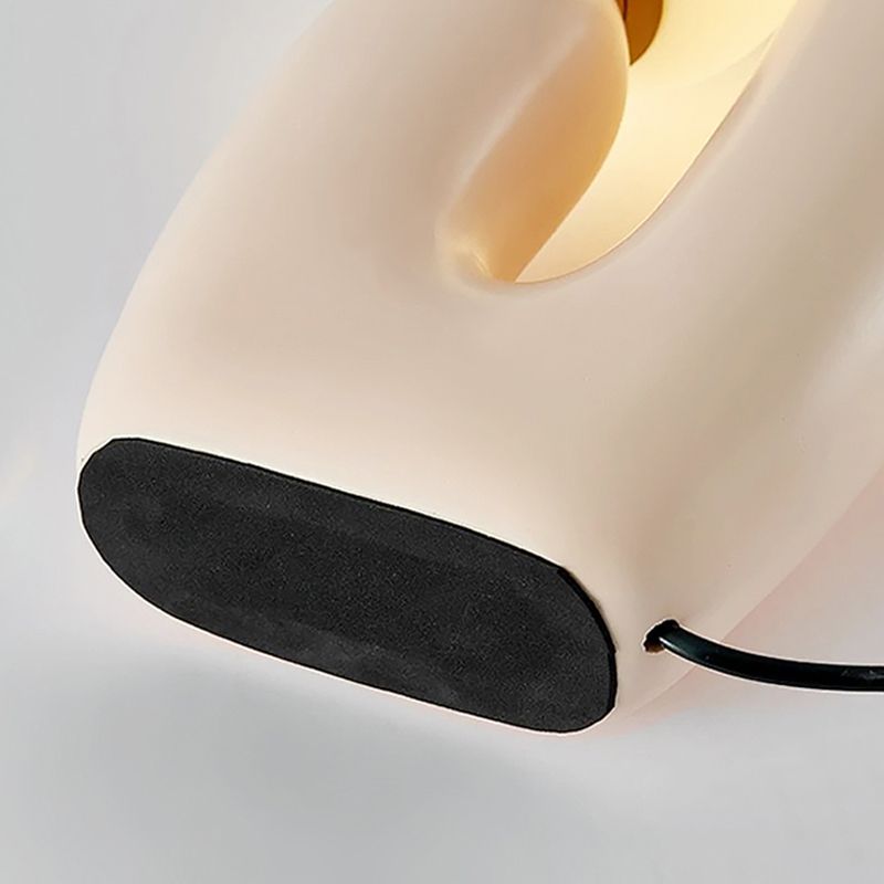 Sfera lampada da tavolo notturna in vetro contemporaneo 2 comodini leggeri per camera da letto