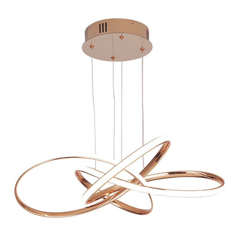 Forme linéaire Métal Pendre luminaire moderne 1 Lumière Lumière Lumière